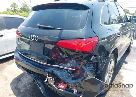 2015 Audi Q5 2.0T Premium из США, поврежденный, VIN WA1LFAFP1FA141310